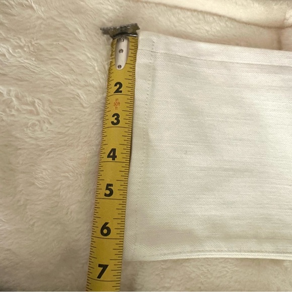 Kate Spade White Straight Leg Jeans - Picture 5 of 12